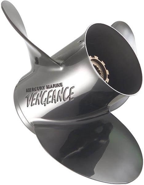 Mercury Marine Vengeance 13.5 x 23 3-Blade Stainless Steel Propeller LH Rotation
