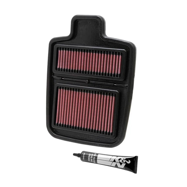 K&N AC-7009 air filter with included sealing grease tube