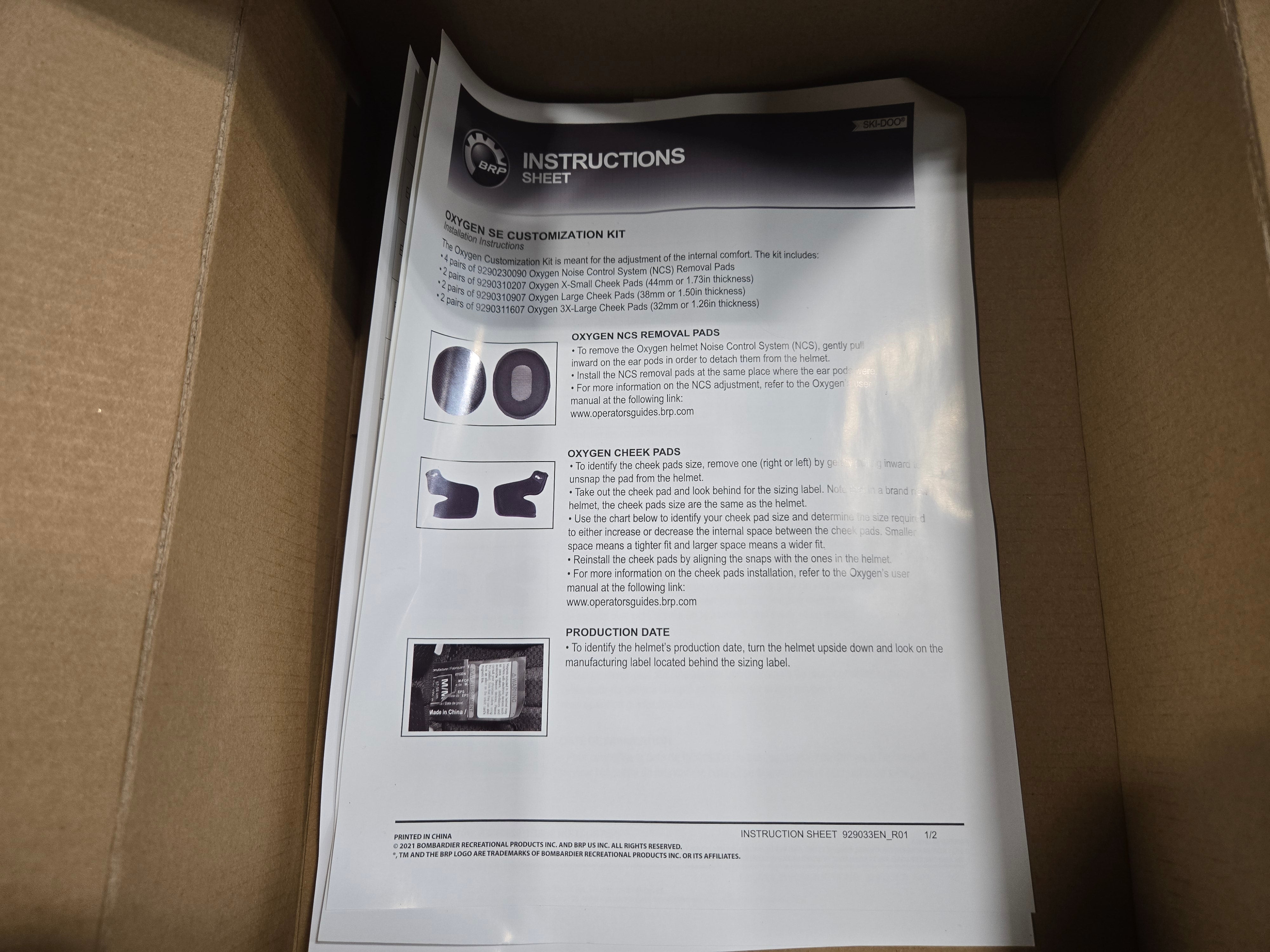 Ski-Doo Ski-Doo Oxygen SE dealer Customization Fitment Kit | CLEARANCE