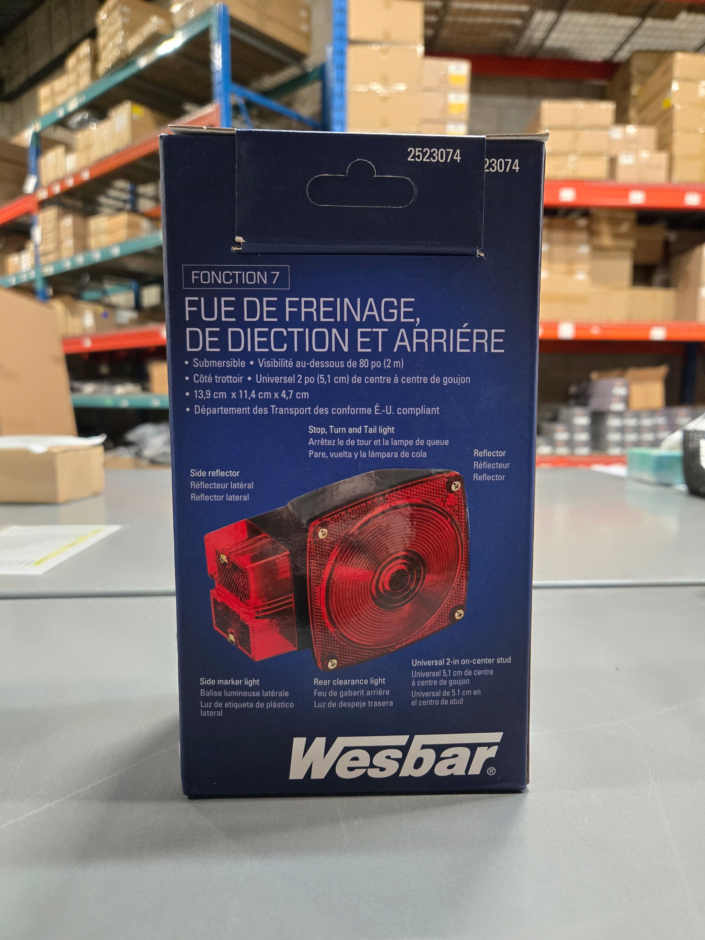 Wesbar 7-Function Submersible Over 80" Taillight - Right/Curbside, 2523074 | CLEARANCE