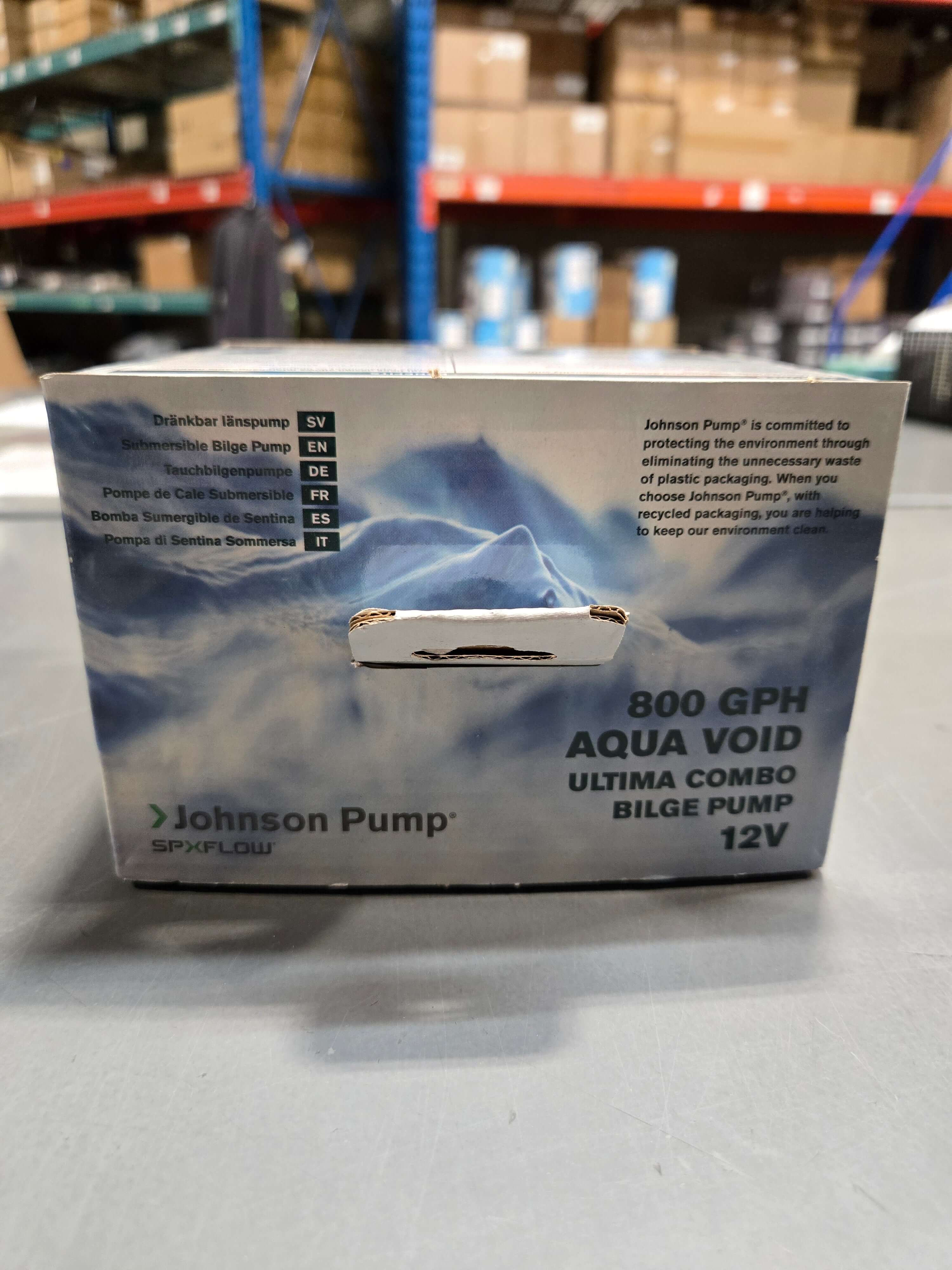 Johnson Pump Aqua Void Ultima Combo Bilge Pump 800GPH, 10-13636-01