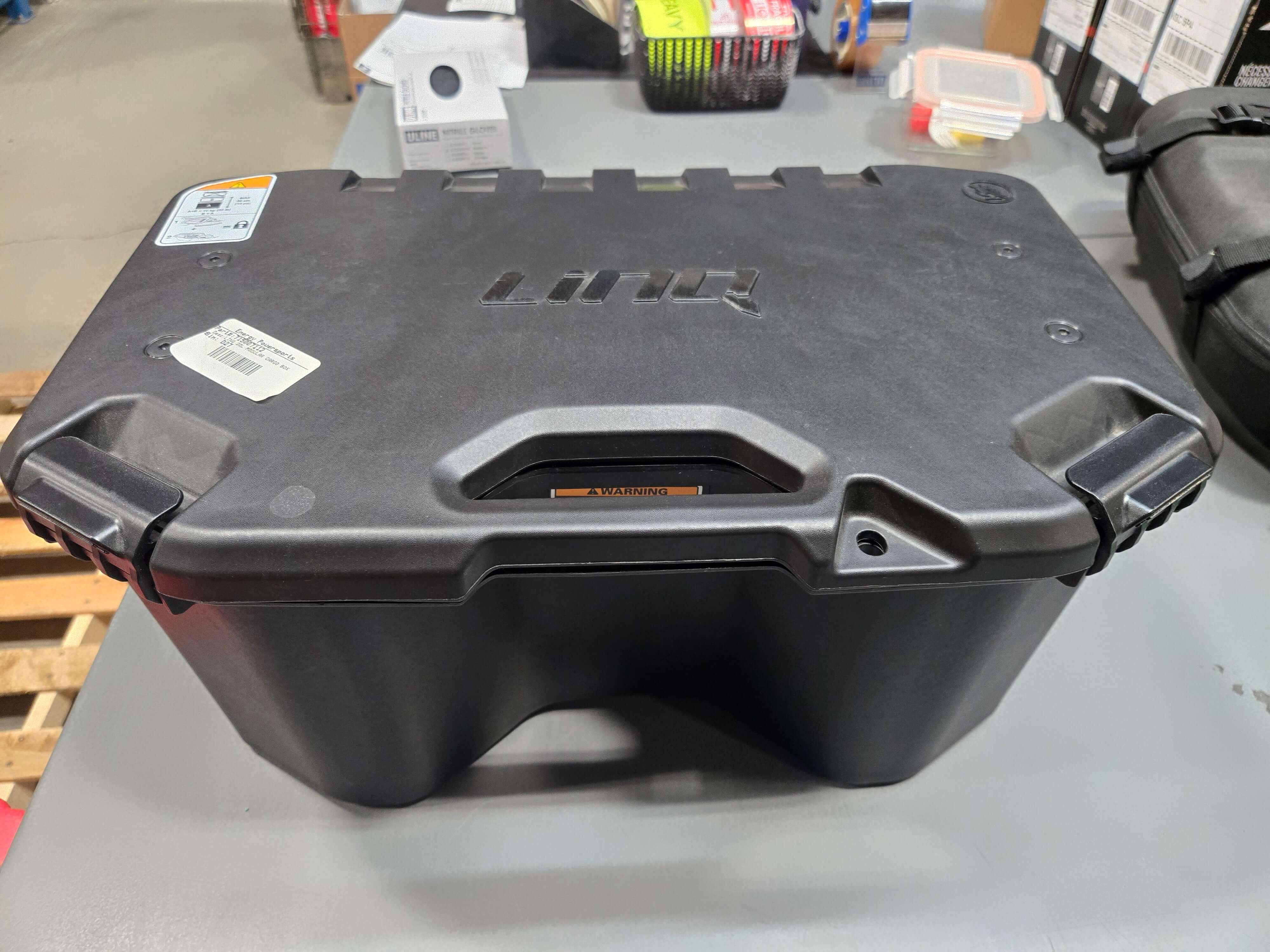 20 Litre Can-Am LinQ modular cargo box view from top angle