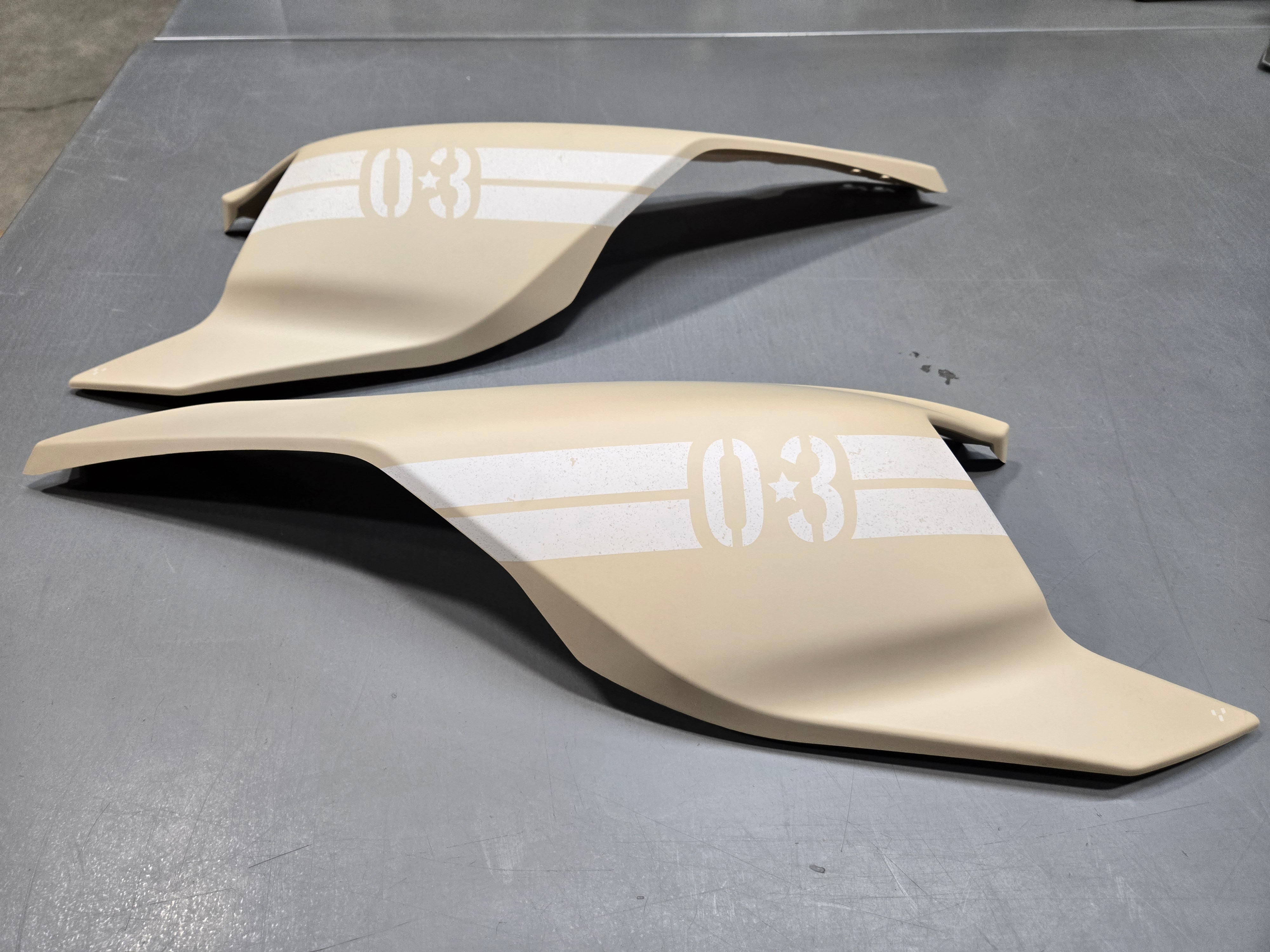 Can-am Ryker Exclusive Panel Kit in Sand Storm 219401002 (PANELS ONLY) | CLEARANCE