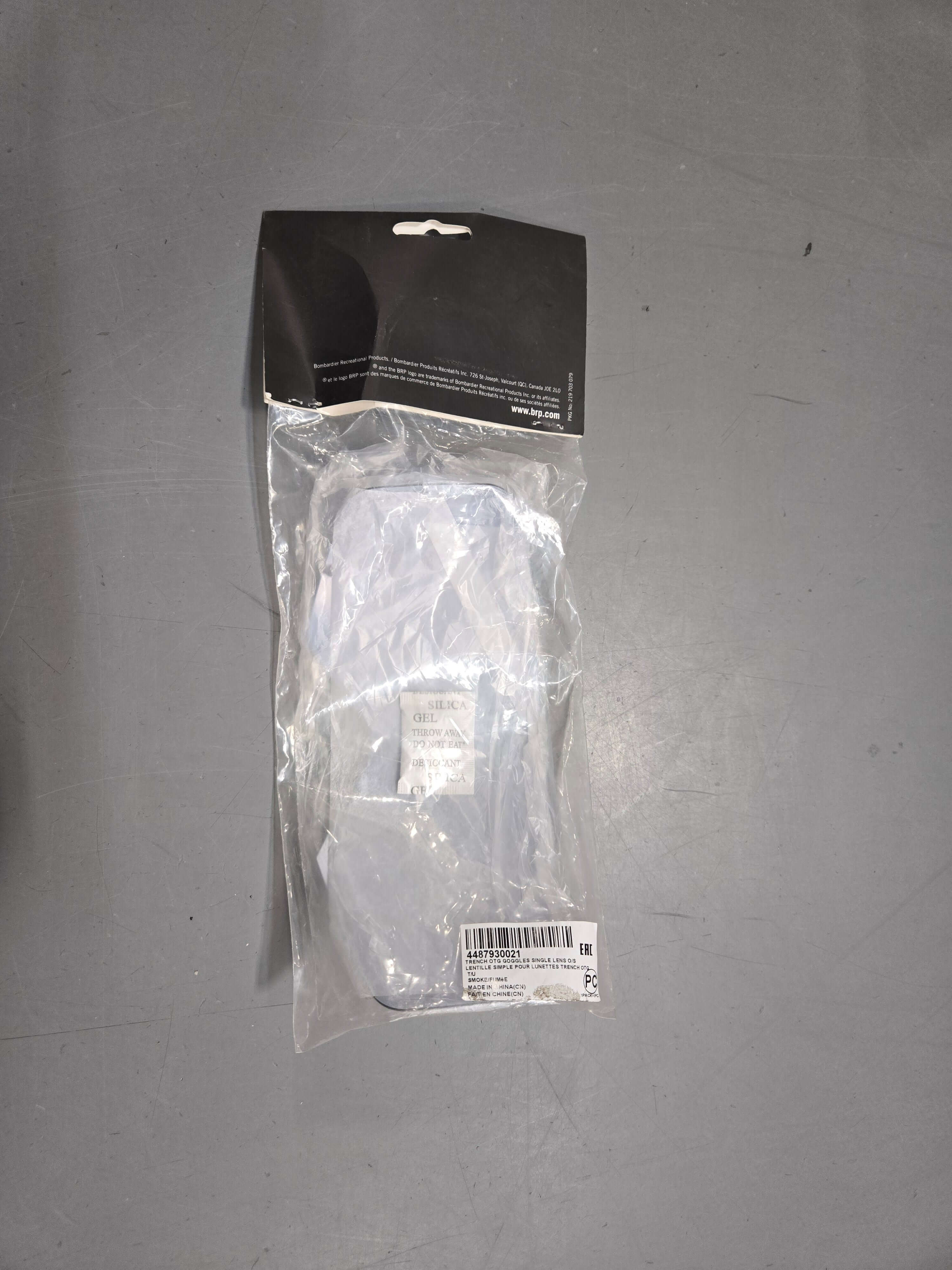 Can-Am Trench OTG Goggles Single UV Lens, 4487930021 | CLEARANCE in packaging