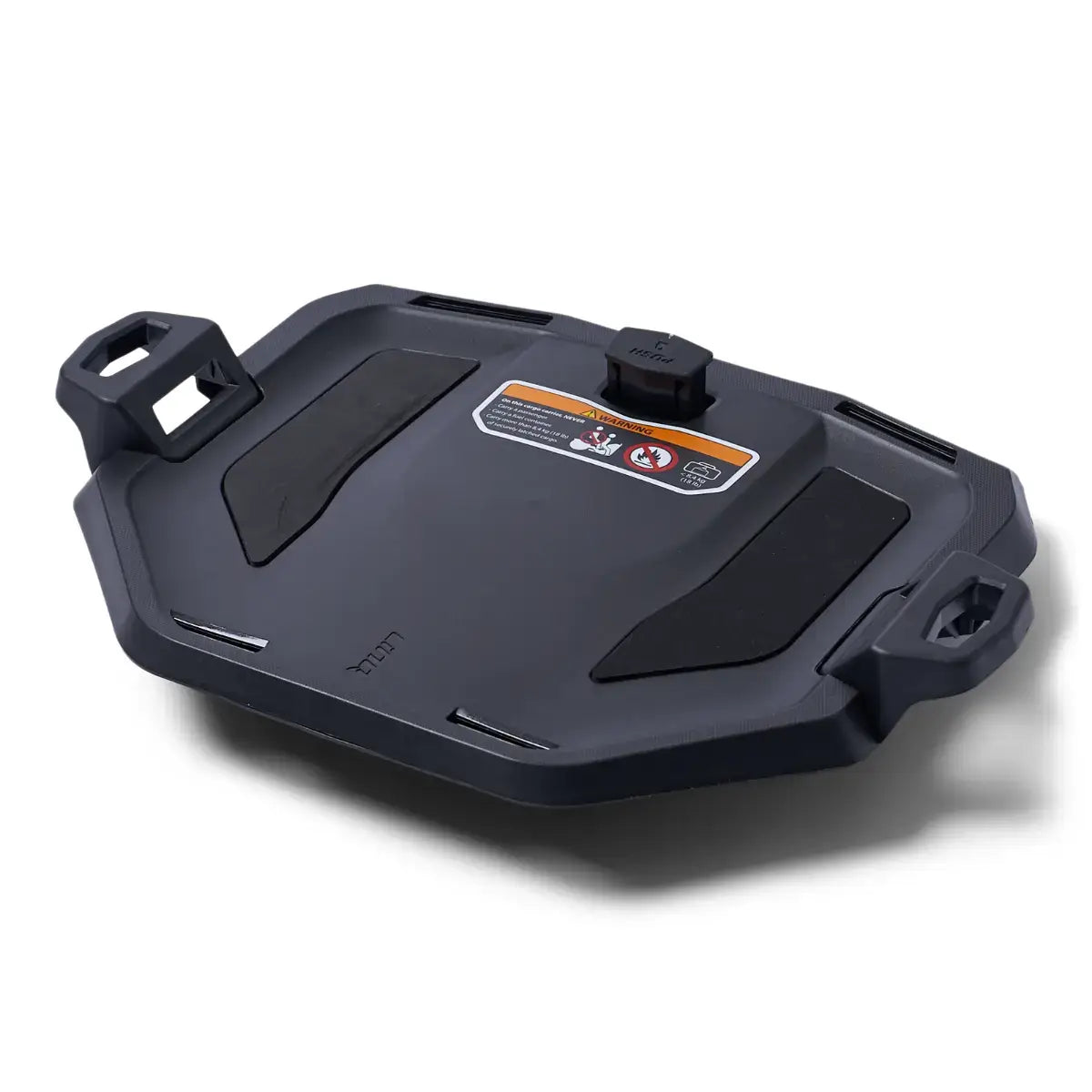 Black LinQ rack on white background