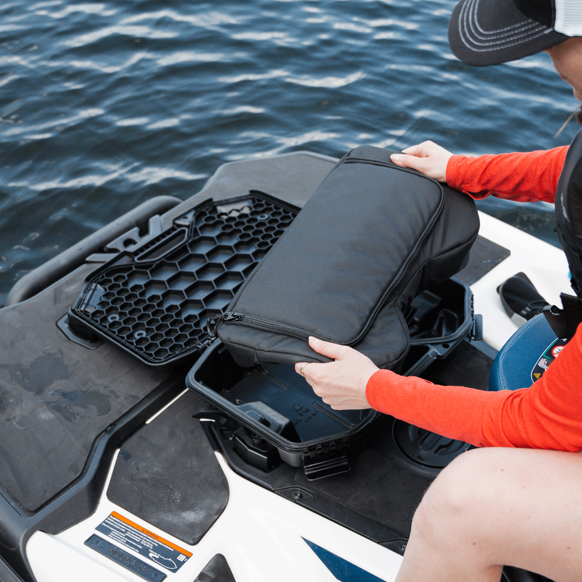 Sea-Doo Can-am LinQ Modular Cargo Box Thermal Insert 2.6 US Gal (10 L) - Insulated Storage Accessory, 219401110