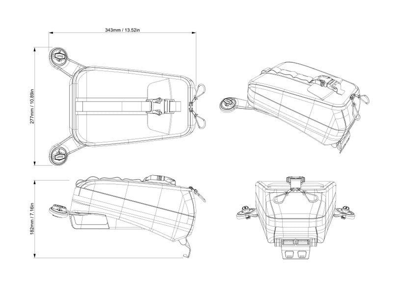 Can-Am Canyon LinQ Nano Tank Bag
