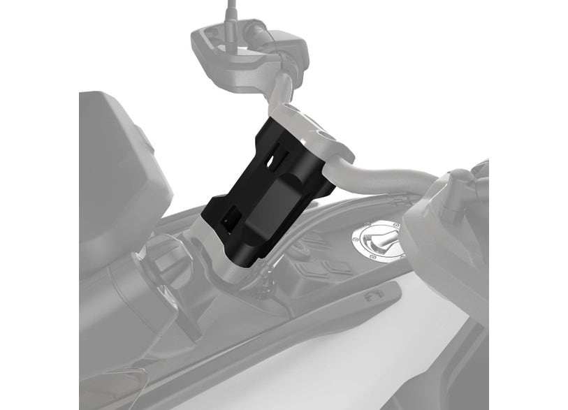Can-Am Canyon fixed riser 6 in black handlebar mount on Ryker cockpit