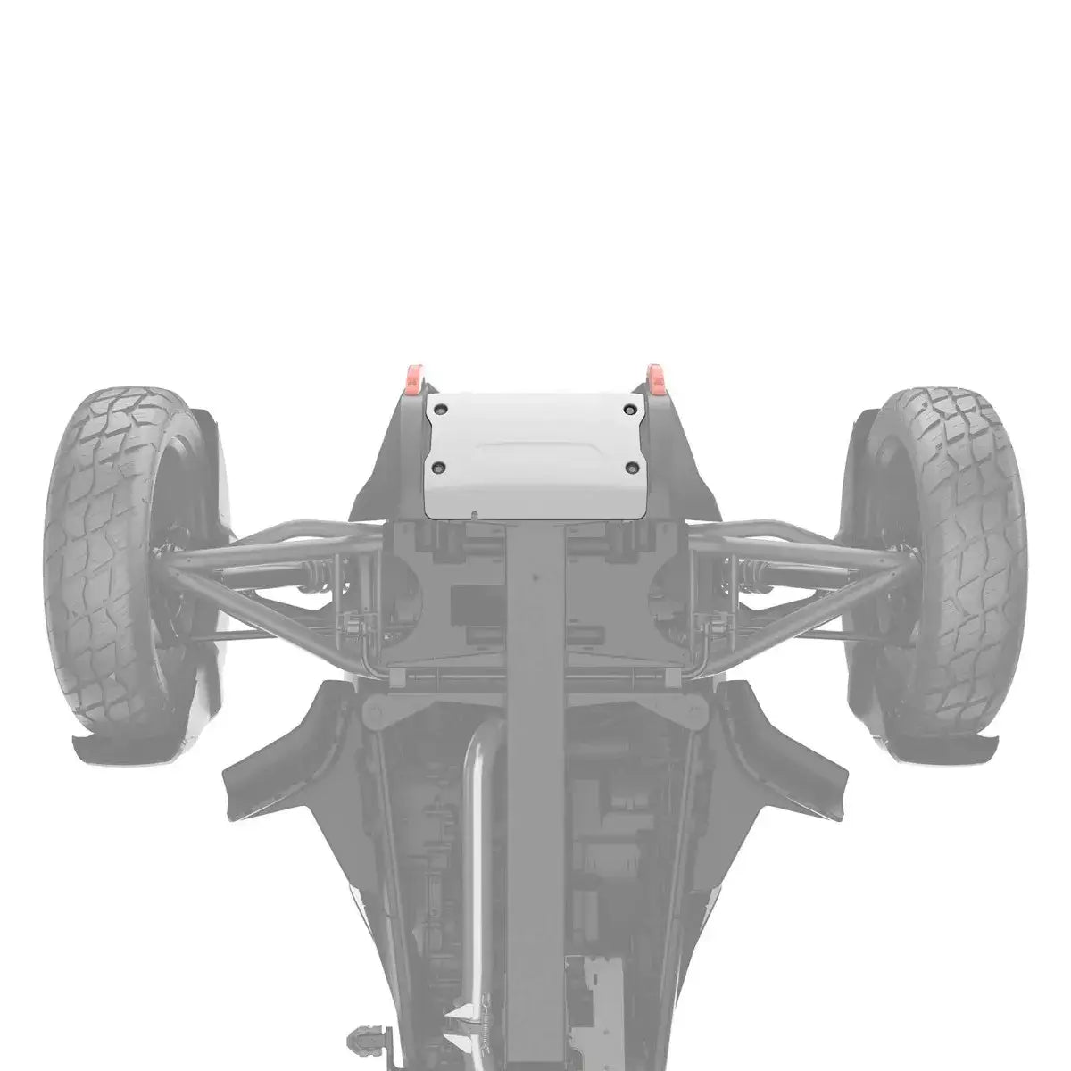 bottom of can-am ryker on white background