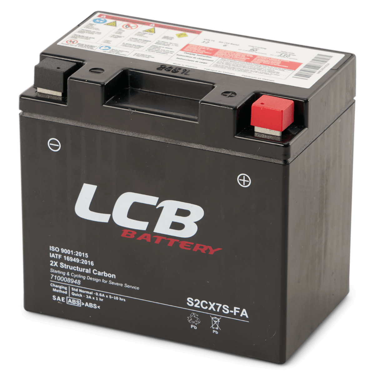 Can-Am & Sea-Doo 12V 6Ah Factory activated maintenance free battery* All Origin and Pulse models