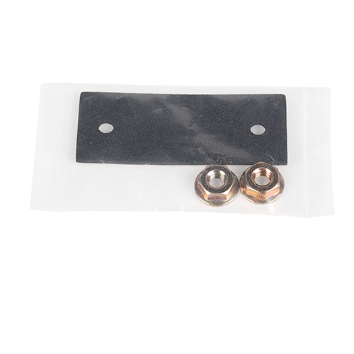 Wesbar taillight mounting gasket and hex nuts hardware kit, part 2523073