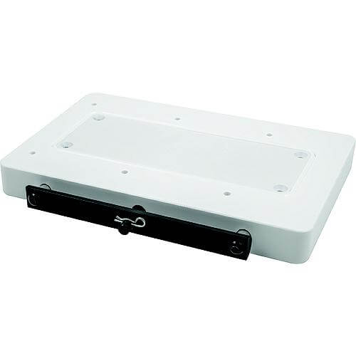 Minn Kota 1854062 RTA-62 Quick Release Bracket, White for secure trolling motor removal.