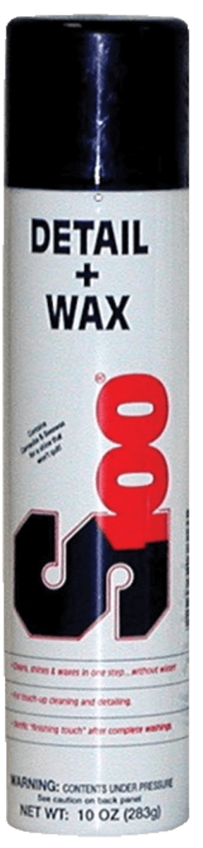 U-100 Detail + Wax can on a white background