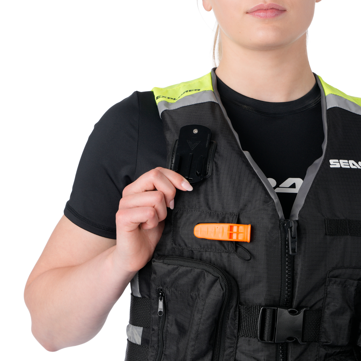 Sea-Doo Explorer PFD Life Jacket Unisex - Comfortable Boating Safety Vest, 285964