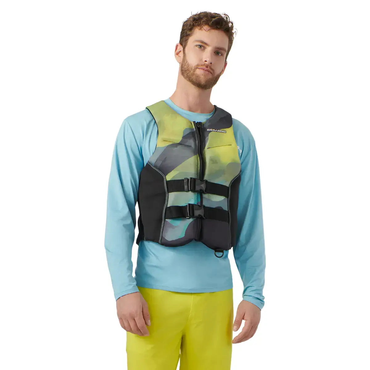 Sea-Doo Airflow Sunset Edition PFD/Life Jacket Unisex Yellow 285988 | CLEARANCE
