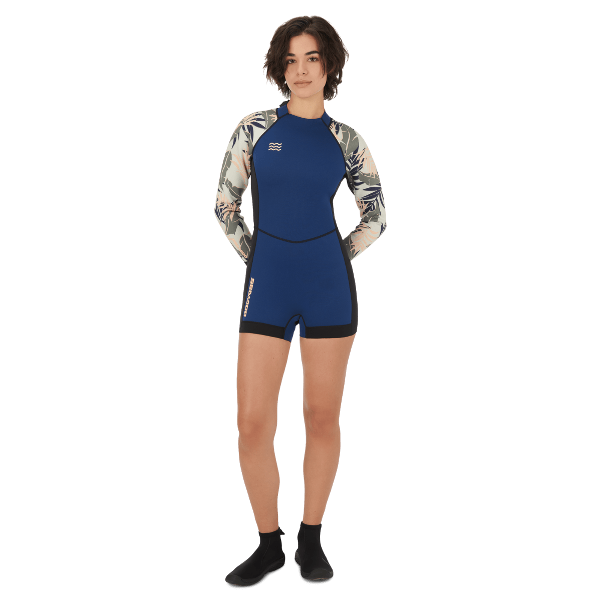 Women's 2mm Shorty Wetsuit Long Sleeves