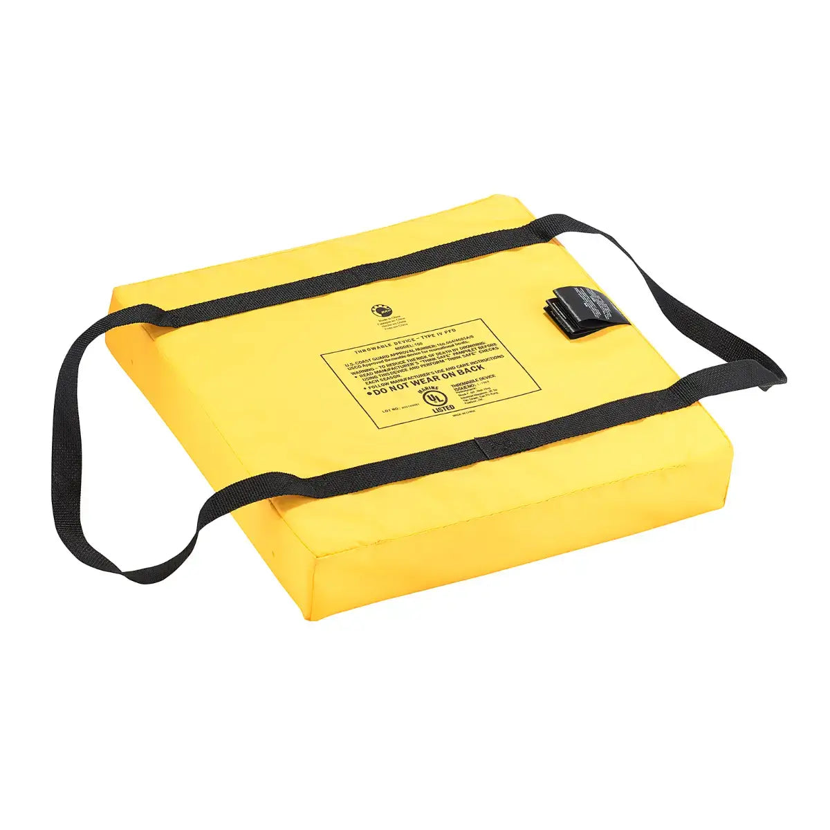 Sea-Doo Throwable Foam Cushion Safety Equipment PWC All Models - Type IV Flotation Device Yellow, 2870060010