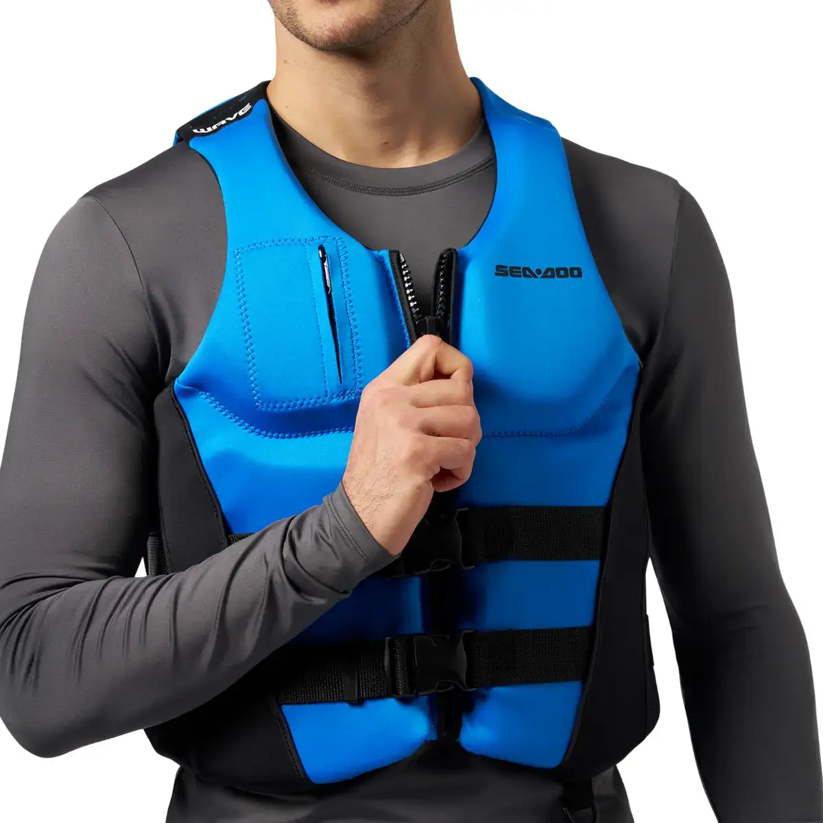 Gilet de sauvetage Sea-Doo Wave unisexe – Gilet de sécurité léger pour bateau, 287037