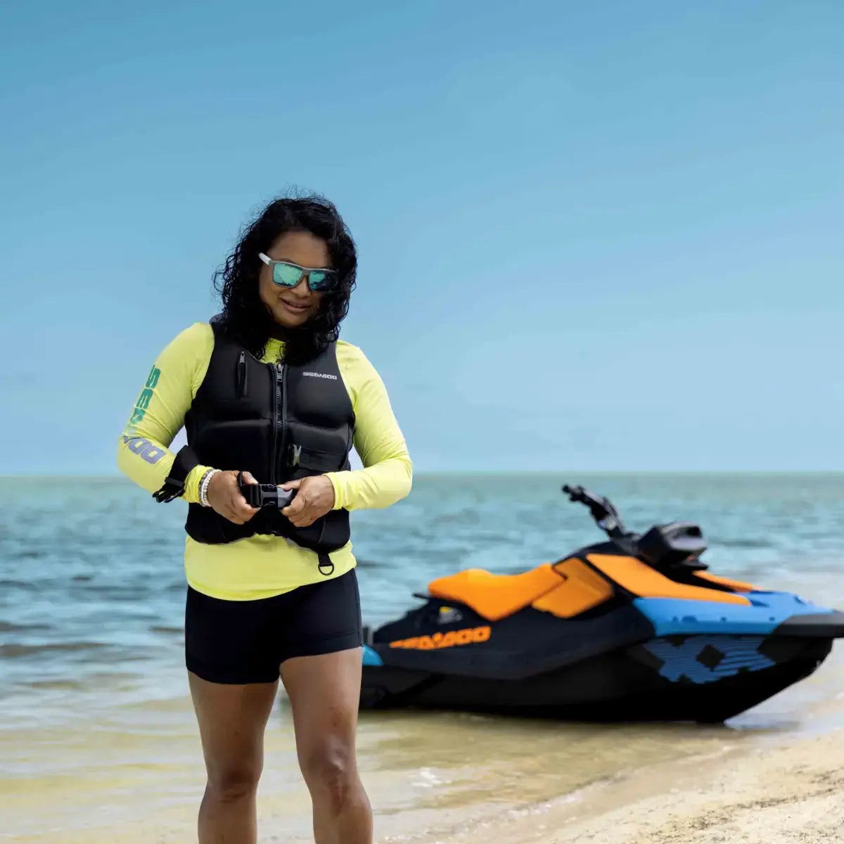 Gilet de sauvetage Sea-Doo Wave unisexe – Gilet de sécurité léger pour bateau, 287037