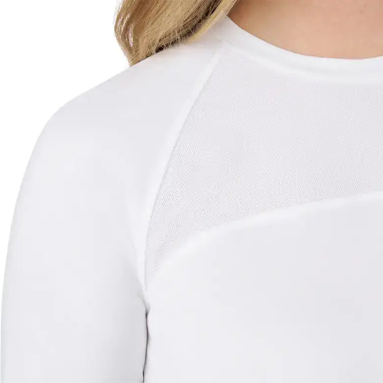 Close-up of Women's UV Protection Long Sleeve Shirt by Sea-Doo, featuring breathable fabric and stylish design.