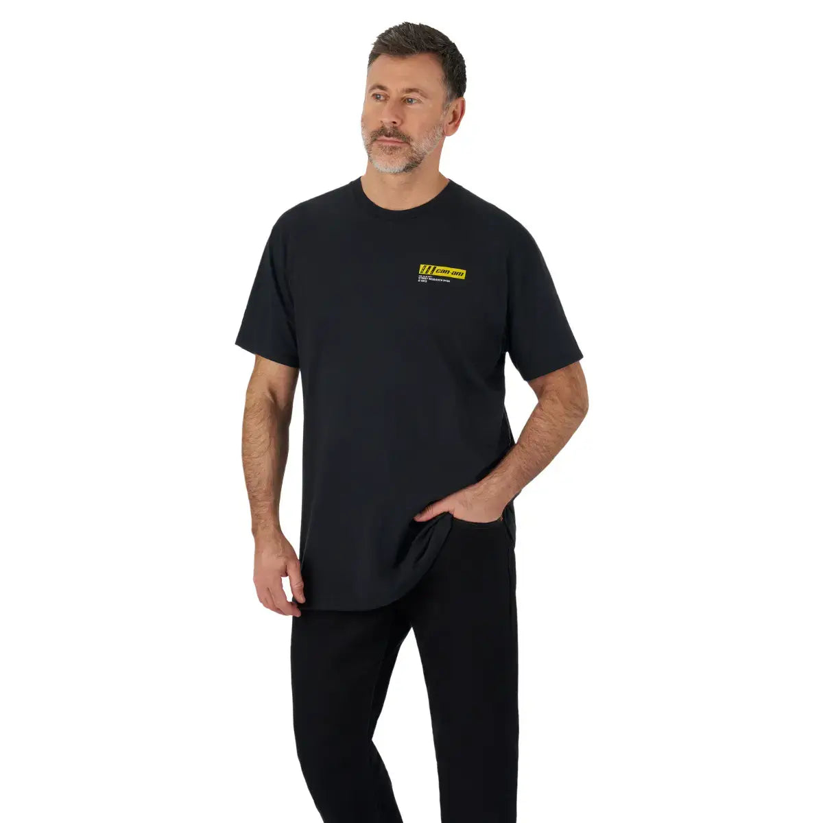 T-shirt Can-Am On-Road pour homme avec logo ADN