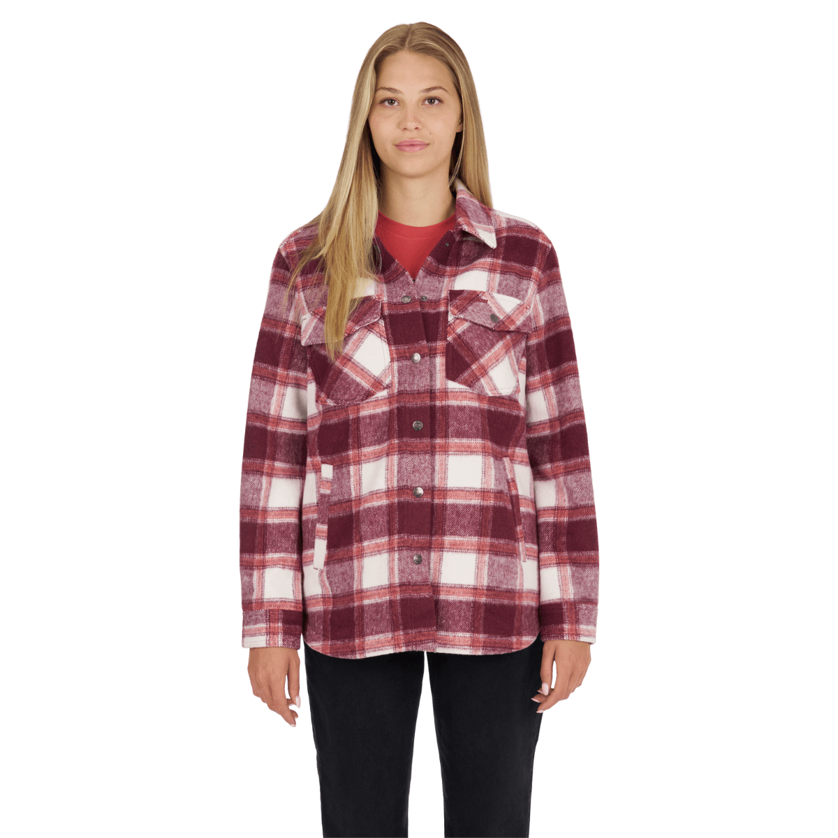 Ski-Doo Women's Plaid Overshirt