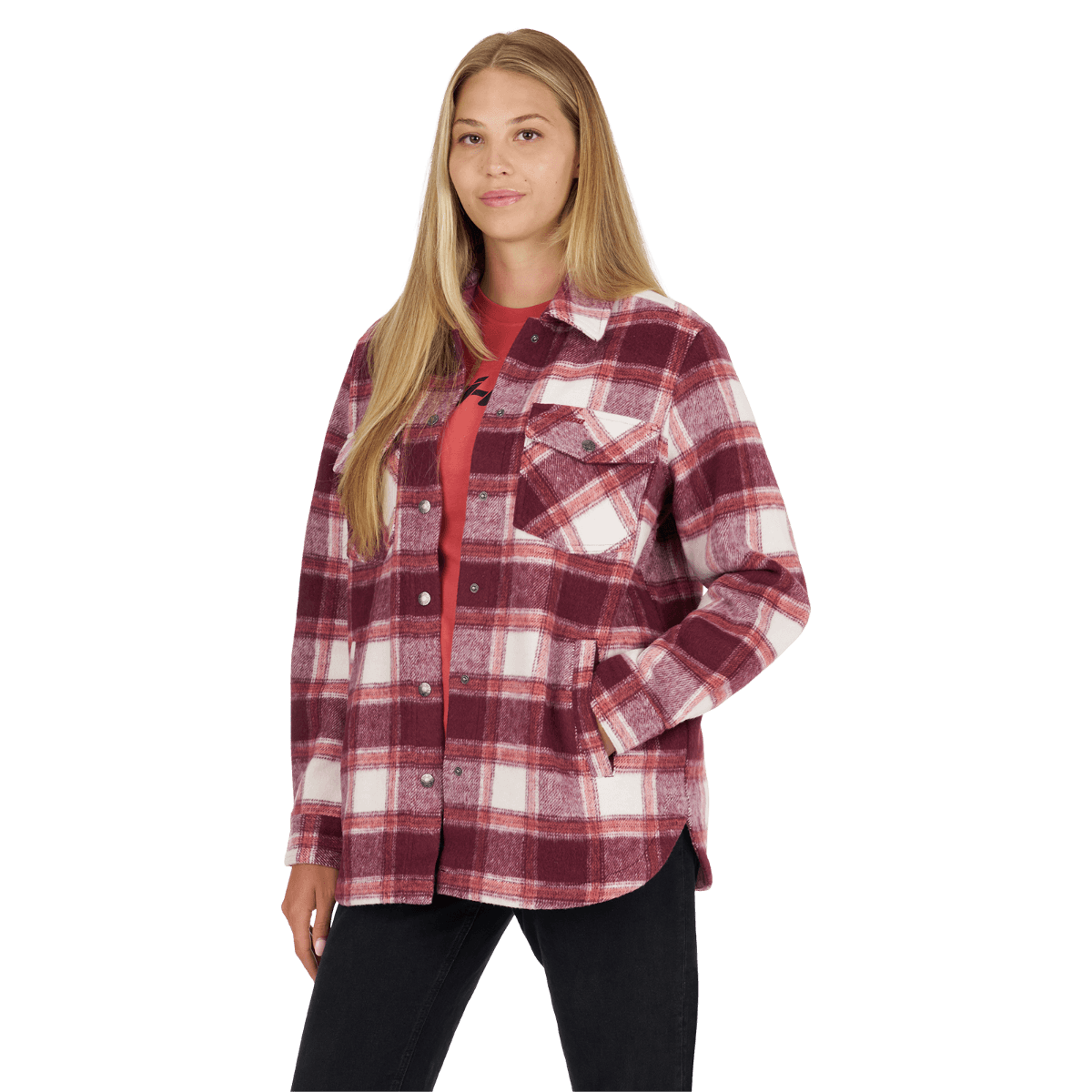Ski-Doo Women's Plaid Overshirt
