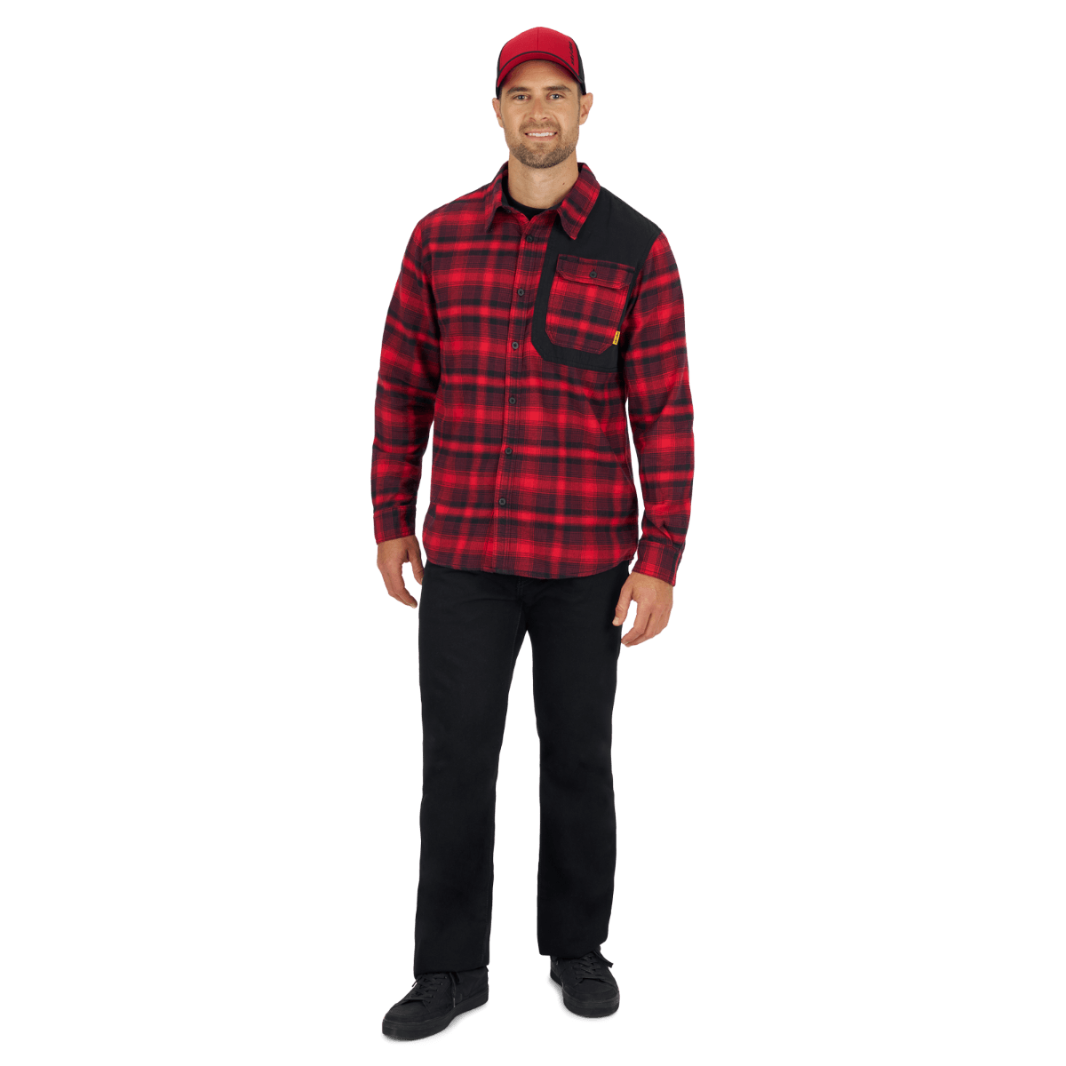 Ski-Doo Men's Plaid Flannel Shirt
