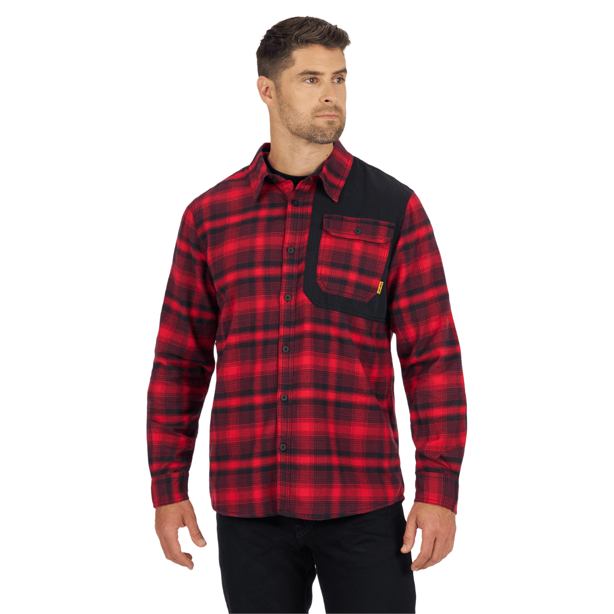 Ski-Doo Men's Plaid Flannel Shirt