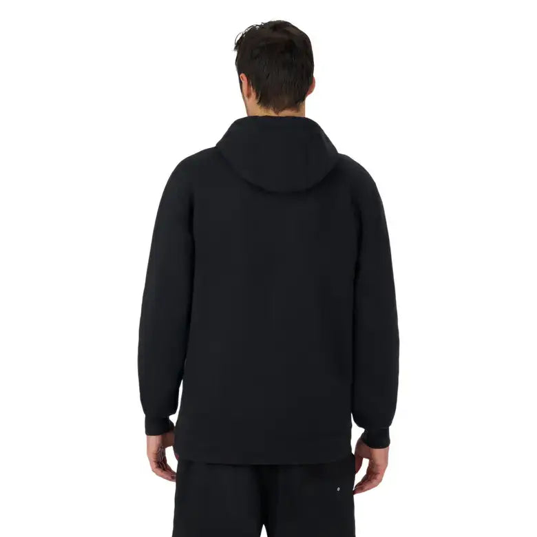 Back view of Sea-Doo Men's Signature Pullover Hoodie in black, showcasing comfort and casual style.