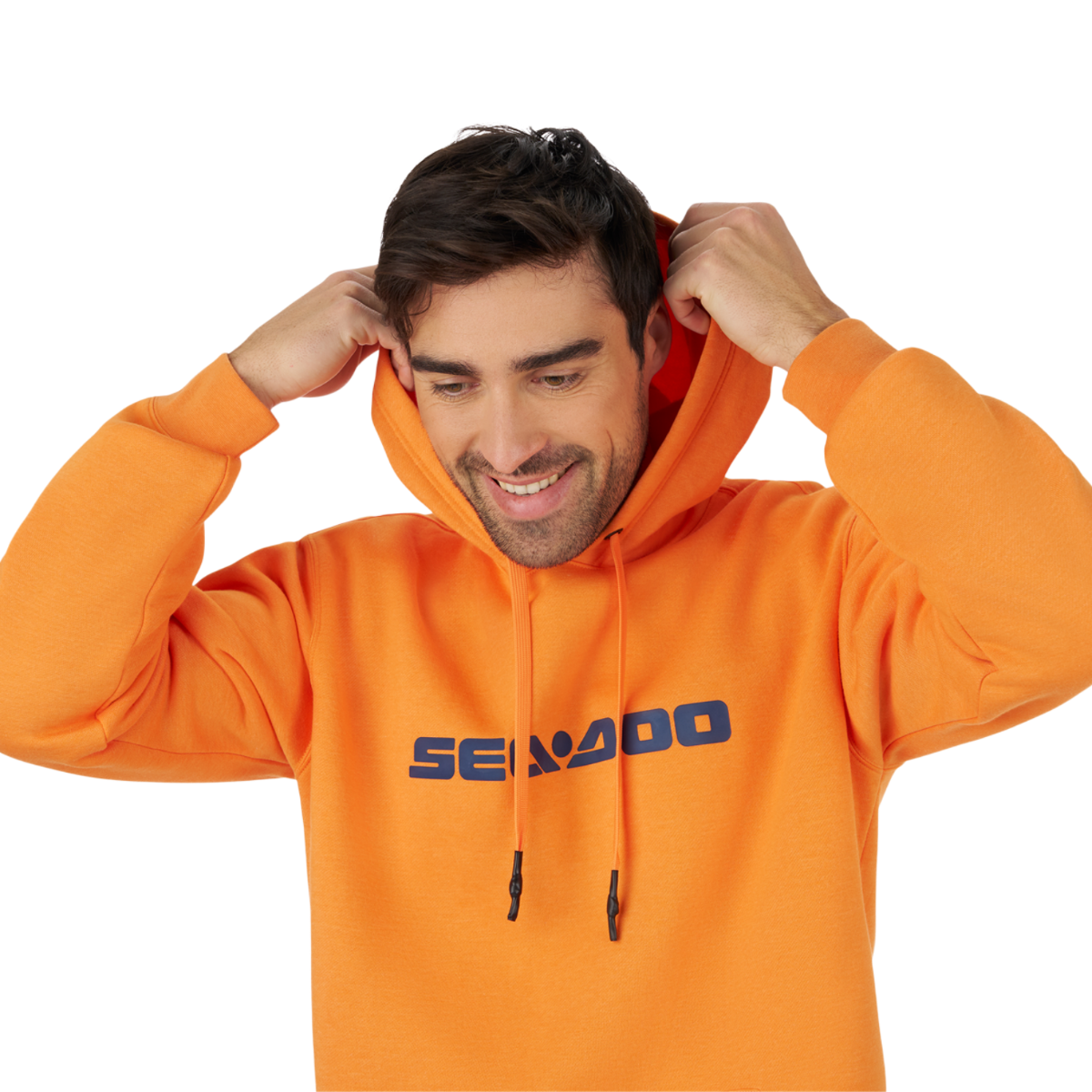 Sea-Doo Men's Signature Pullover Hoodie - Orange