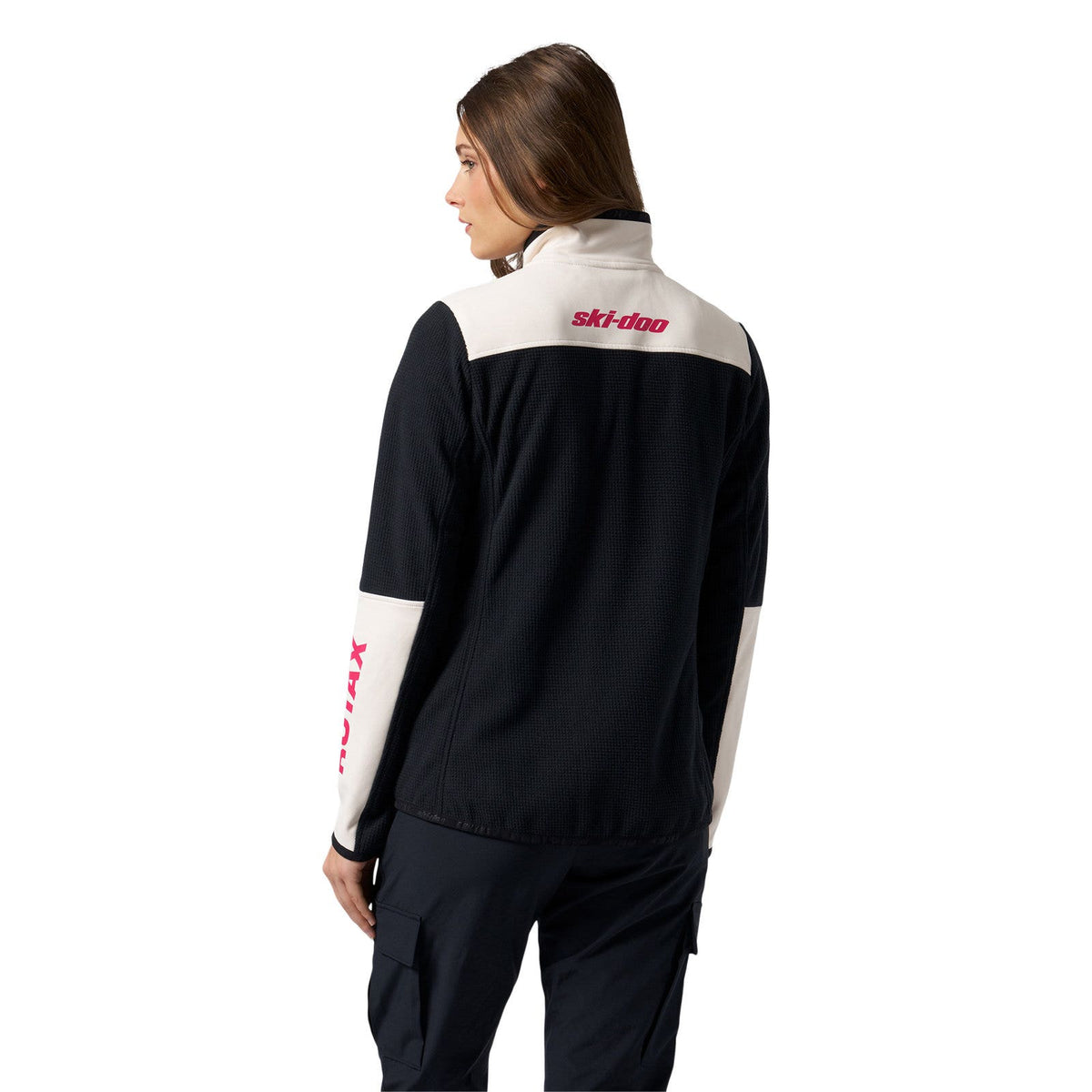 Ski-Doo Women's X-Team Edition Micro-Fleece in Ivory 288193, alternate view 1
