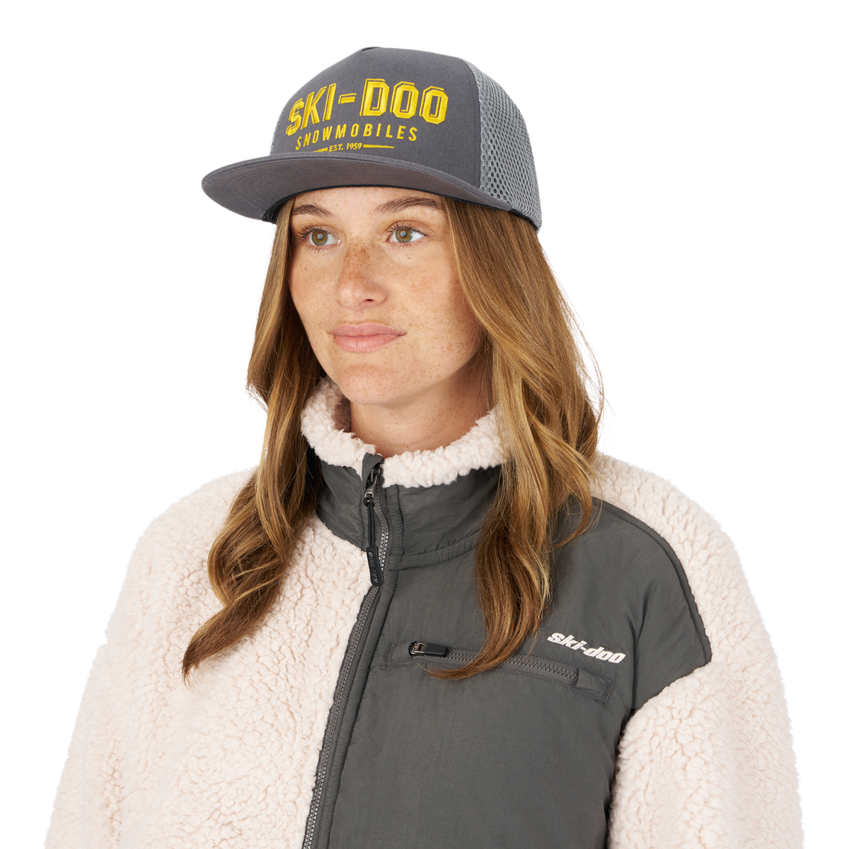 Ski-Doo Unisex Vintage Flat Cap