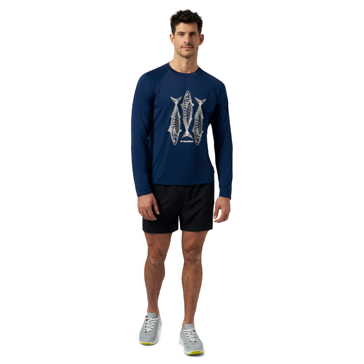 Sea-Doo Men's Fishing UV Long Sleeve Shirt