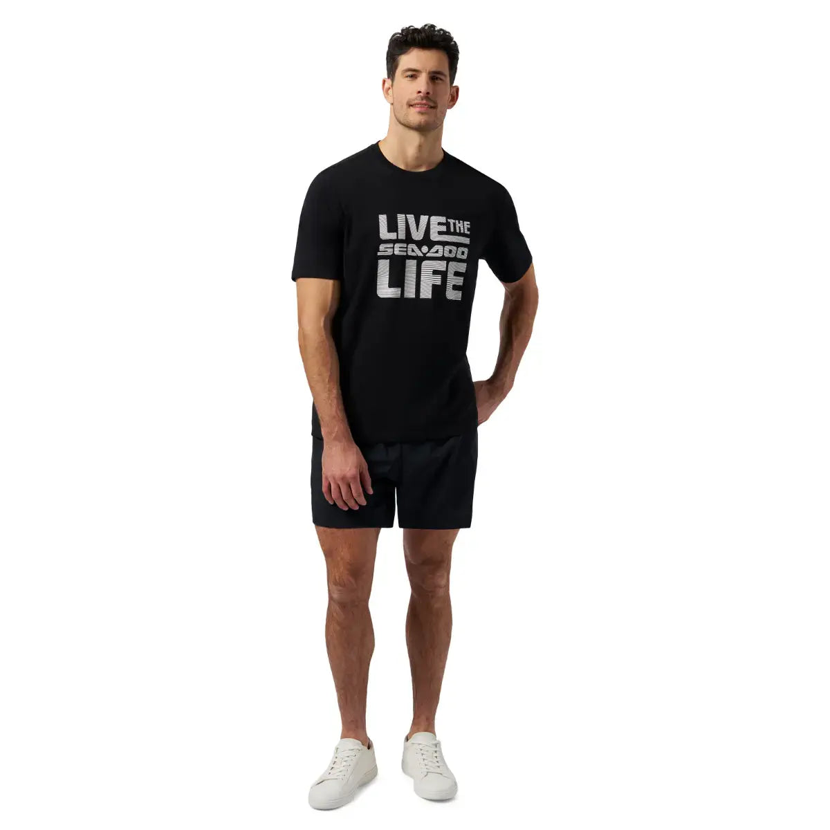 Sea-Doo Men's Live The Sea-Doo Life T-Shirt - Casual Cotton Lifestyle Tee, 288266