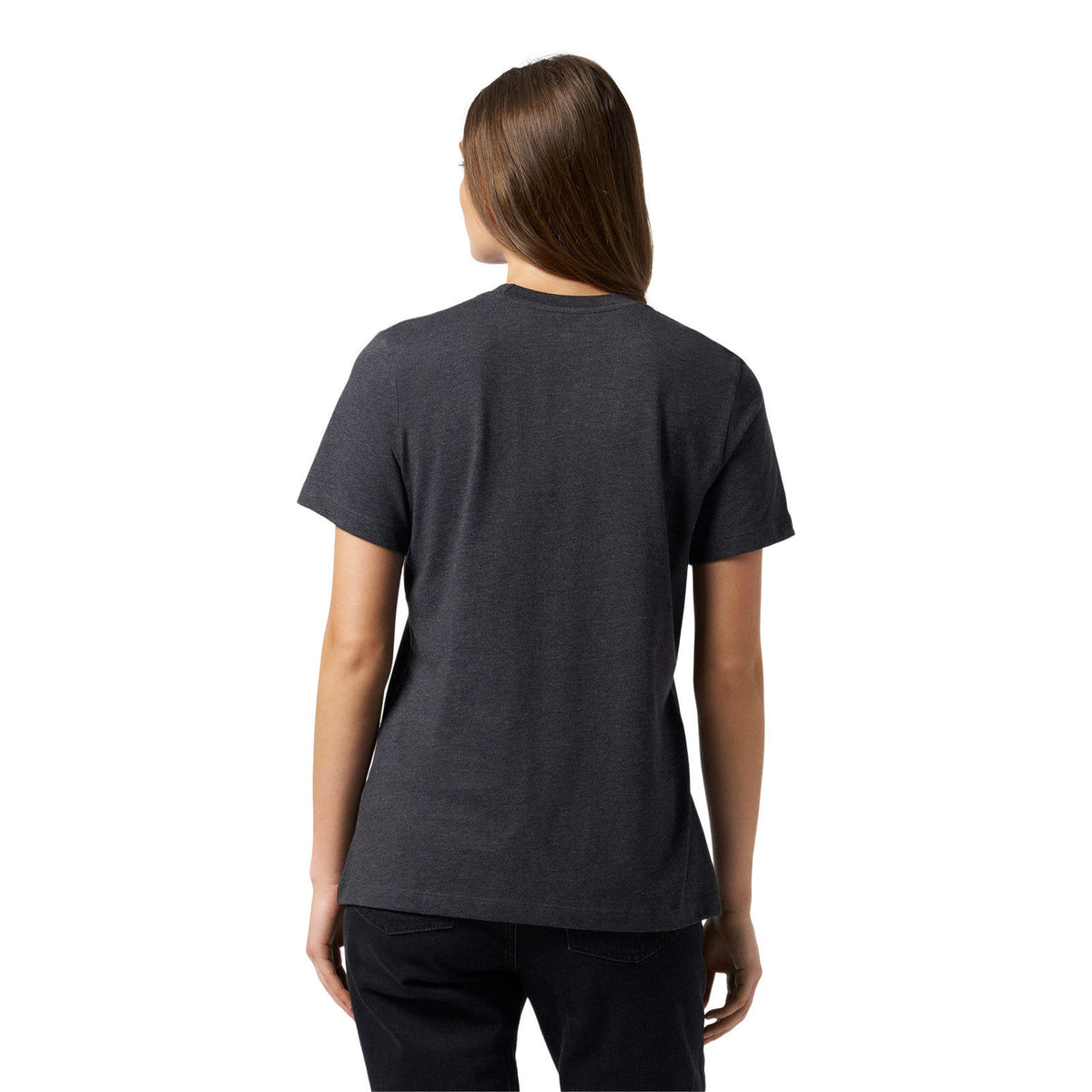 Ski-Doo Women's Signature T-Shirt in Heather Charcoal 288299, alternate view 1