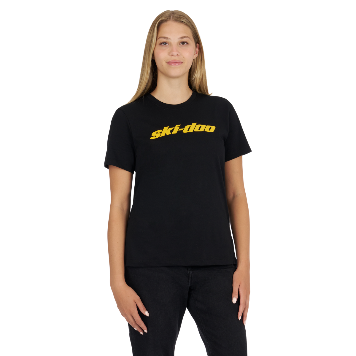 Ski-Doo Women's Signature T-Shirt in Black, 288299
