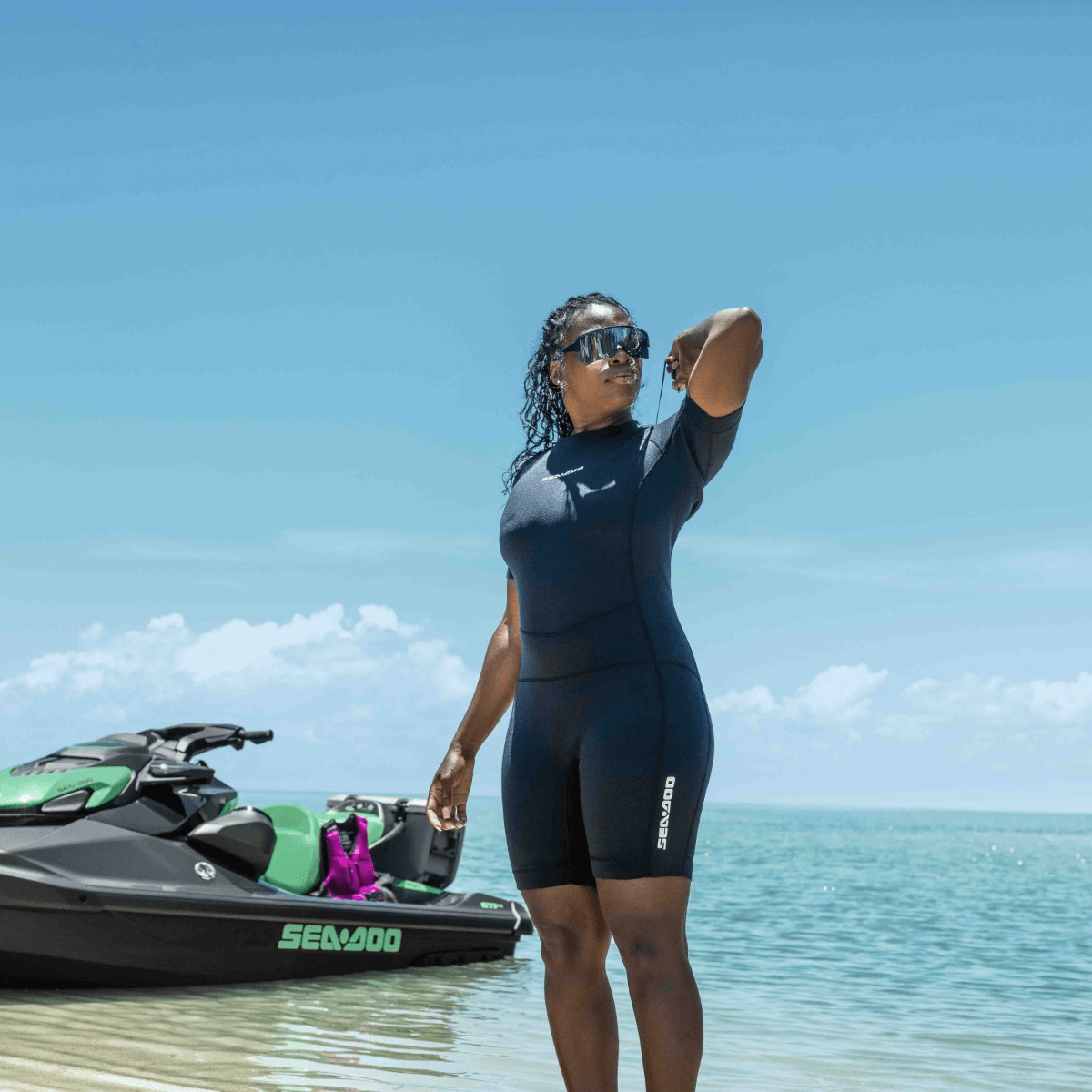Sea-Doo Women's 2mm Neoprene Shorty Wetsuit