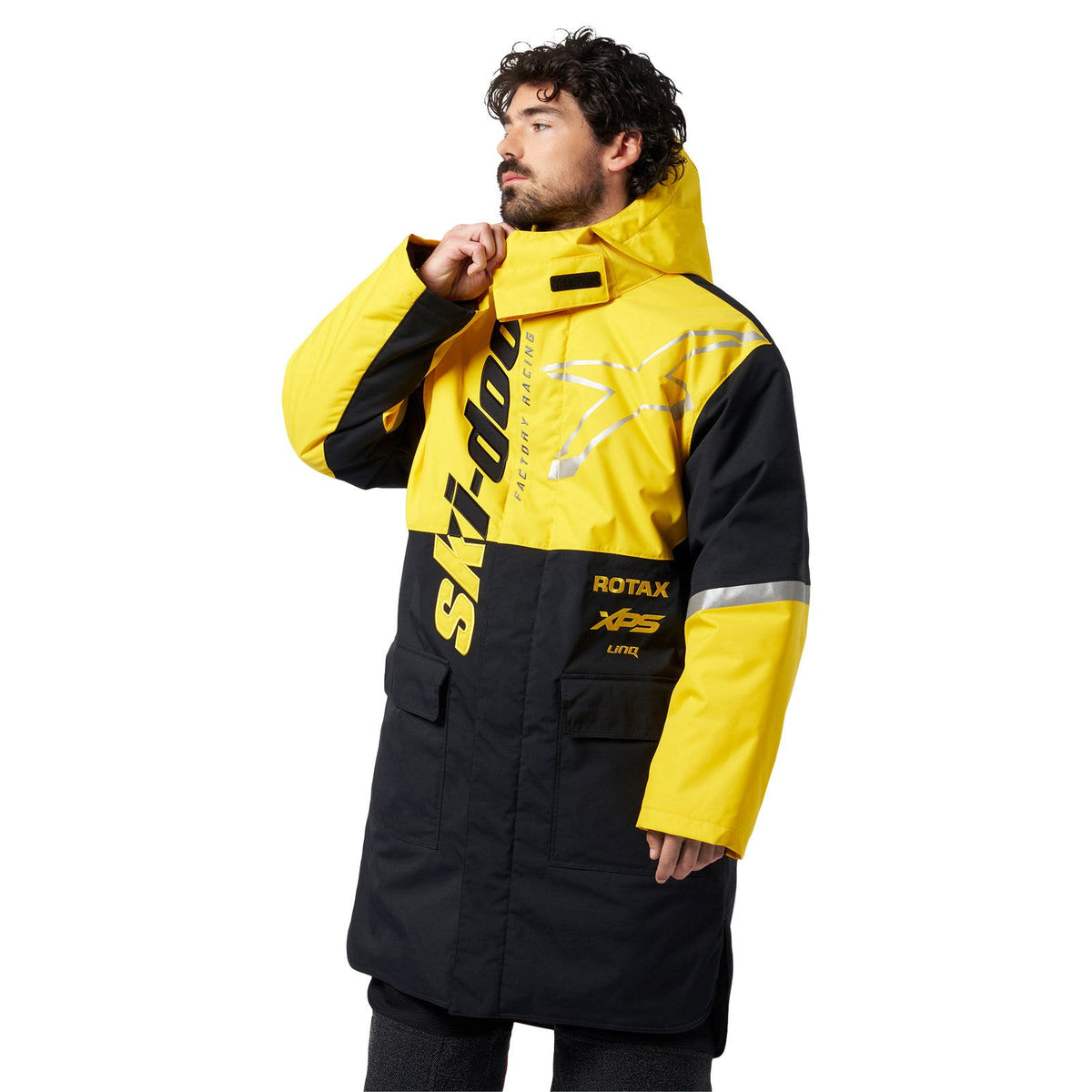 Ski-Doo Warm-Up 2.0 Insulated Coat - Black S/M