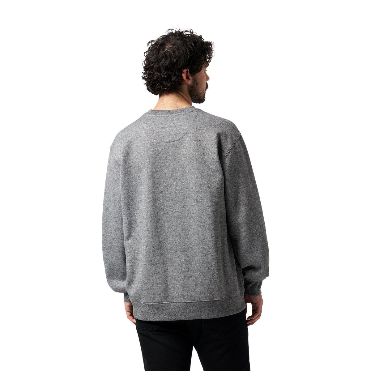 Men's Ski-Doo Heritage 1959 Crew Sweatshirt - Heather charcoal M