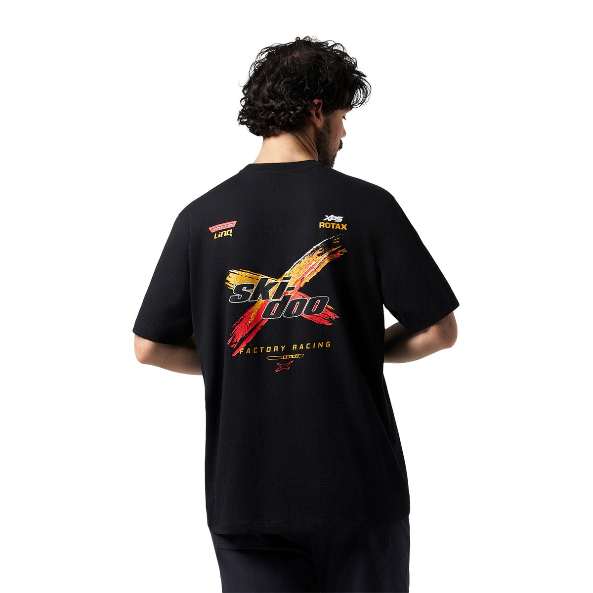 Ski-Doo Men's X-Team Sponsored T-Shirt - Black M