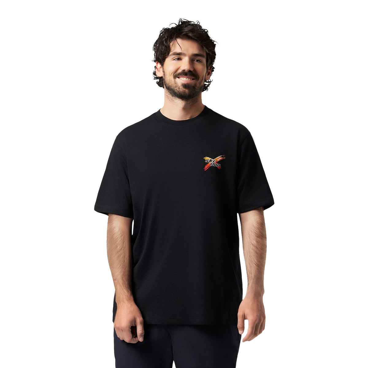 Ski-Doo Men's X-Team Sponsored T-Shirt - Black M