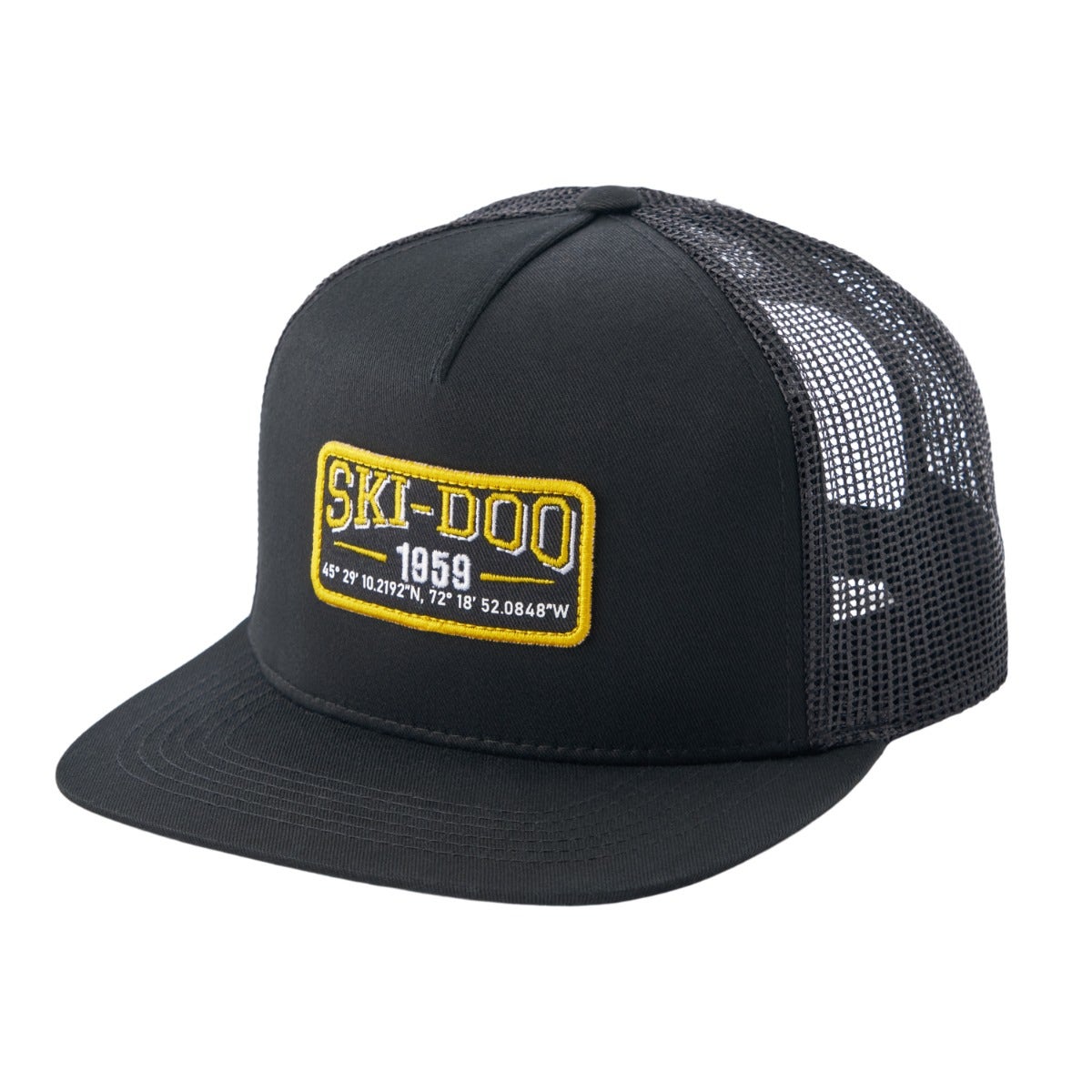Unisex Ski-Doo Snowmobiles Flat Cap - Black Onesize