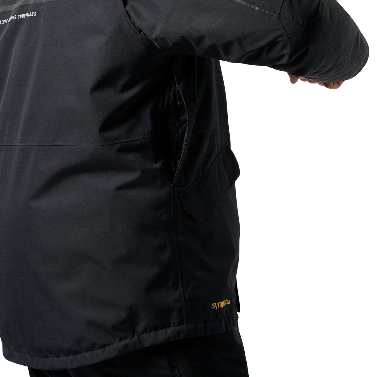 Ski-Doo Men's Absolute 0 X-Team Stx Insulated Jacket - Black with Graphics M