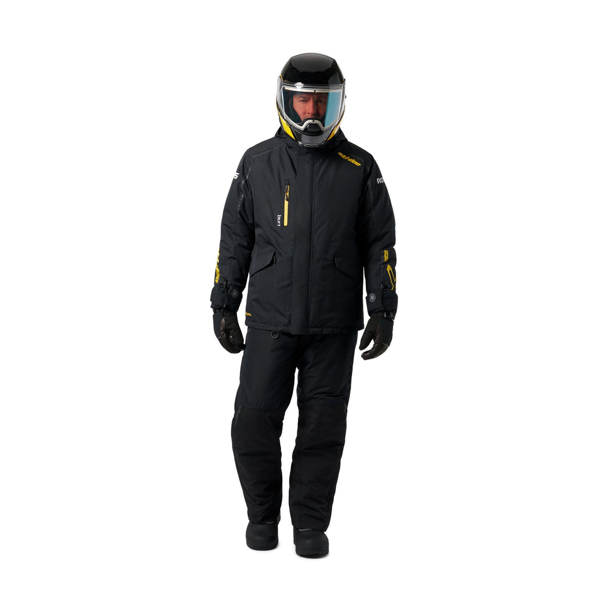 Ski-Doo Men's Absolute 0 X-Team Stx Insulated Jacket - Black with Graphics M
