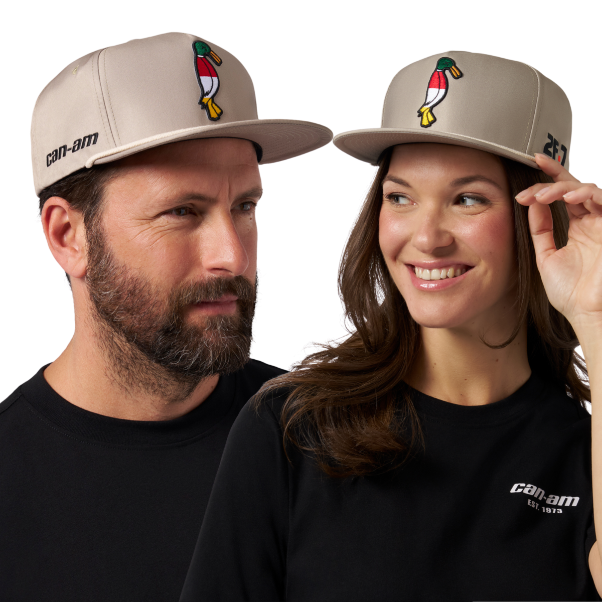 Can-Am x 24.7 Unisex Green Rope Cap Army Green, product view