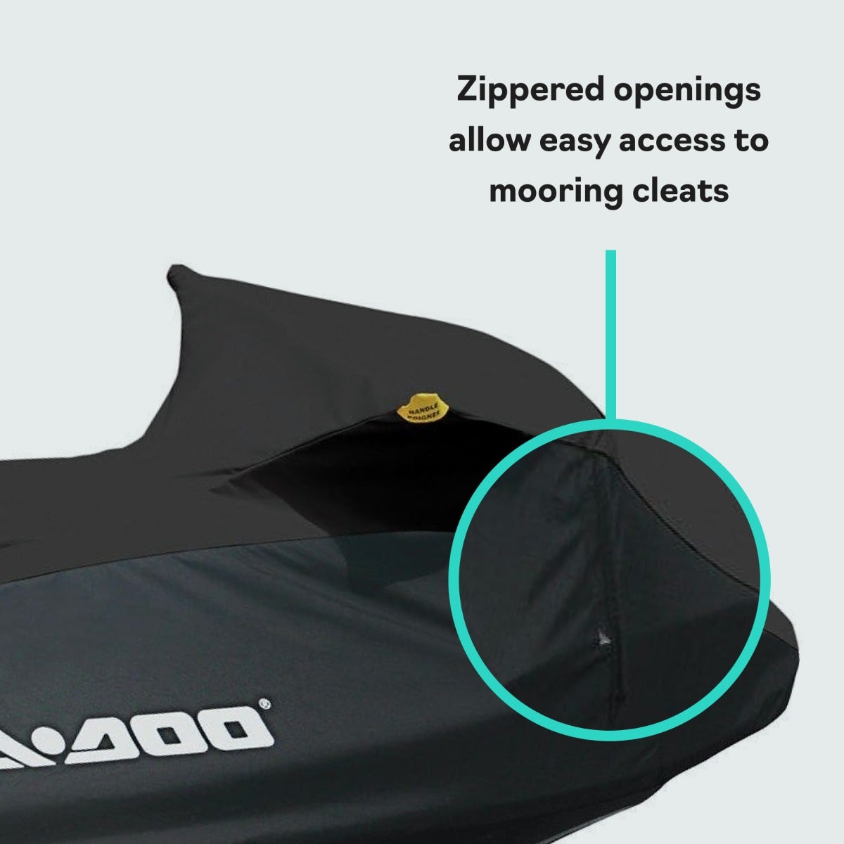 Sea-Doo Cover for Wake Pro (2010‑2017) in Black, 295100720