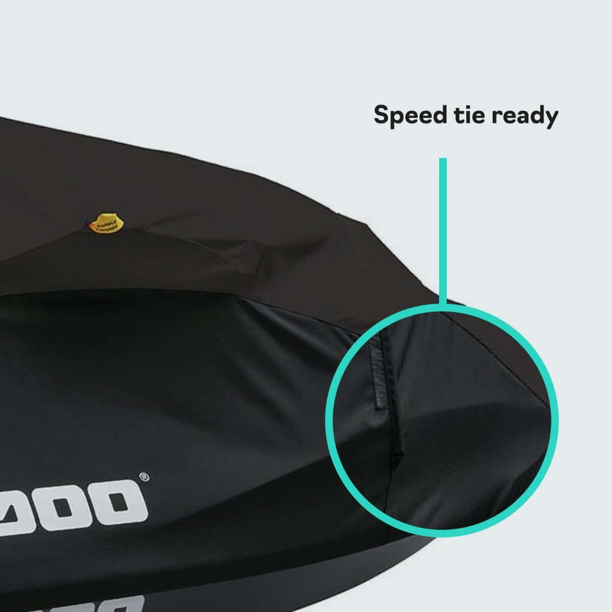 Housse Sea-Doo pour modèles Wake (2011-2019) - Housse noire de motomarine pour remorquage, 295100724