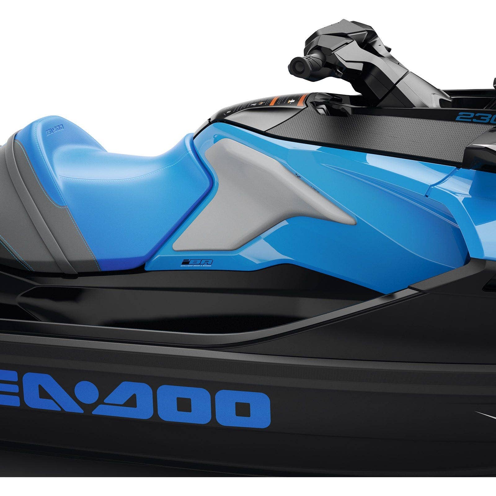 Sea-Doo Ergolock Knee Pads Silver RXT, RXT‑X, GTX and Wake Pro (2018 and up) / FishPro (2019‑2021), Explorer Pro, FishPro Sport, FishPro Trophy, 295100744