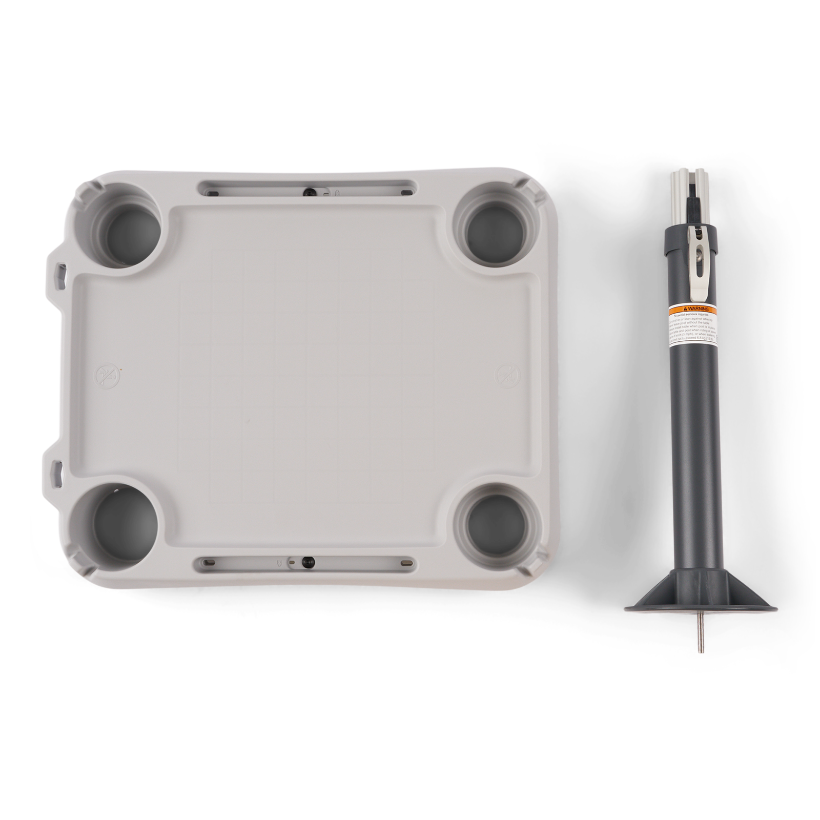 Sea-Doo Adjustable Table for Switch Pontoon Boat - Removable Cockpit Table Accessory, 295100784